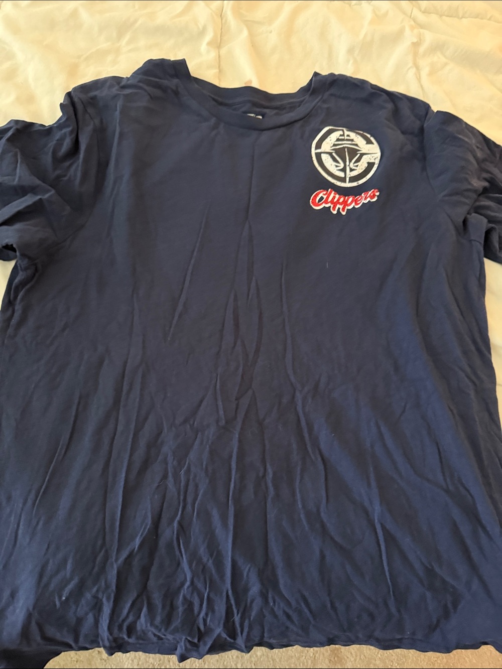 Clippers Navy Short-Sleeve Men's T-Shirt